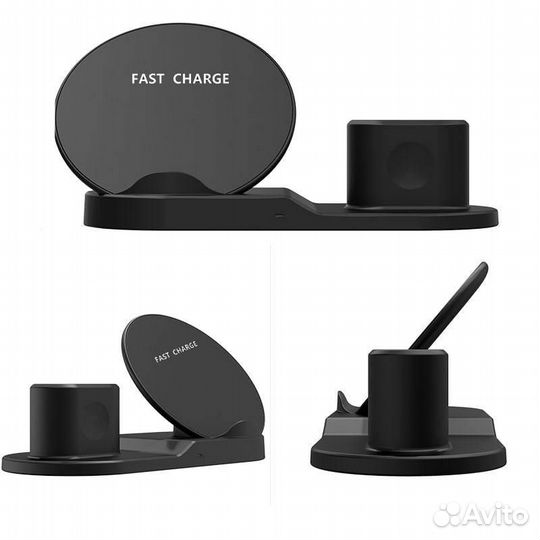 Зарядная станция 3 в 1 Apple Watch iPhone Airpods