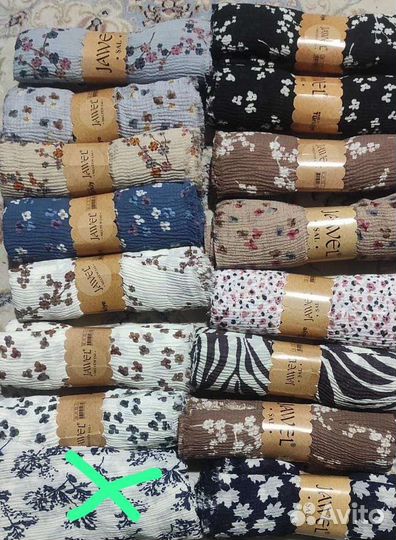 Шарфы жатка, муслиновые шарфы, шарфы бамбуковые