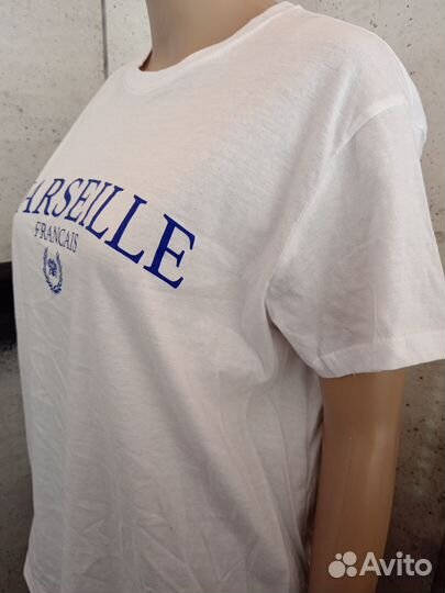 Футболка женская новая с принтом 44-46 размер