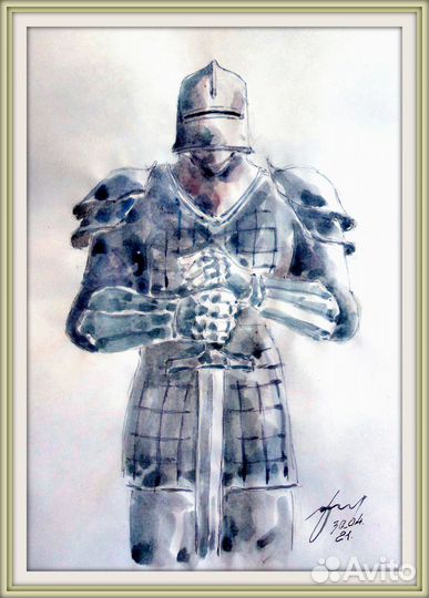 Рыцари. Картины