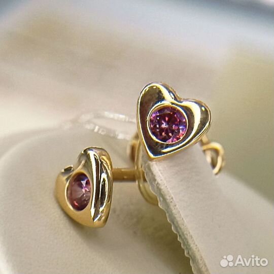 Золотые серьги 585 золото