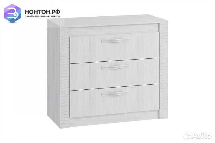 Комод Монако км-15 ясень белый