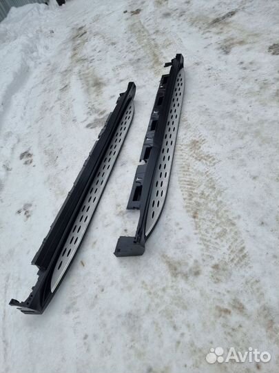 Пороги Mercedes GLE coupe