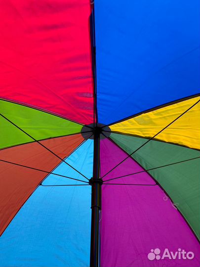 Зонт пляжный высота 210см диаметр 175см