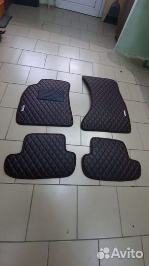 Коврики из экокожи для Mercedes W 209