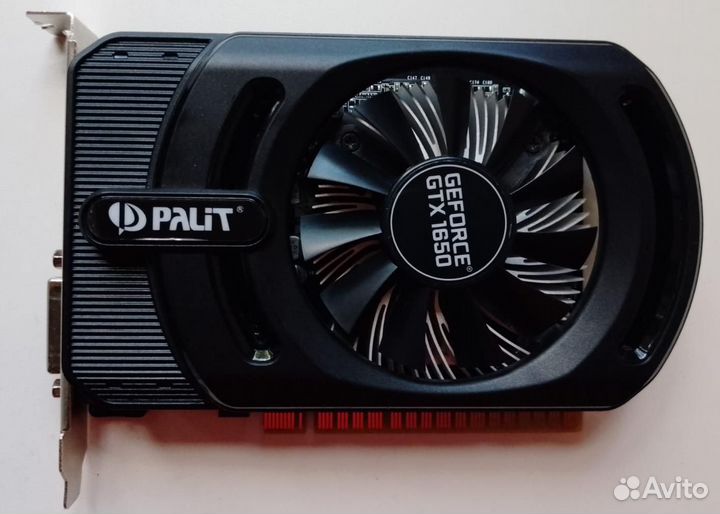 Palit GeForce GTX 1650 StormX Артефакты