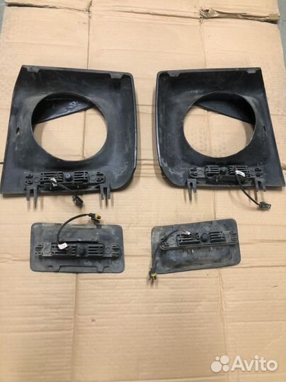 Мерседес w 463. Коплект очки маски с ходовыми