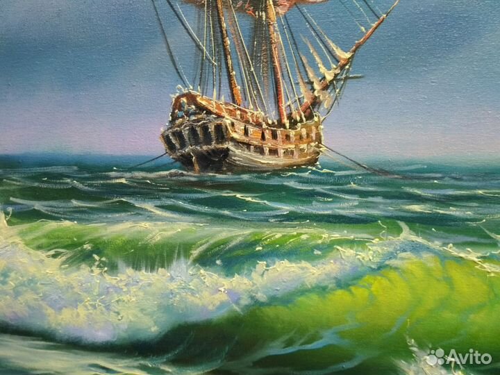 Свежий ветер 60х90см х/м