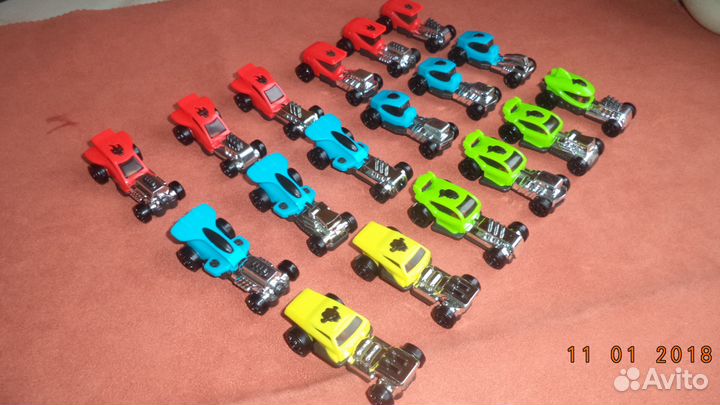 Модели автомобилей из киндер-сюрприза хот-вилс