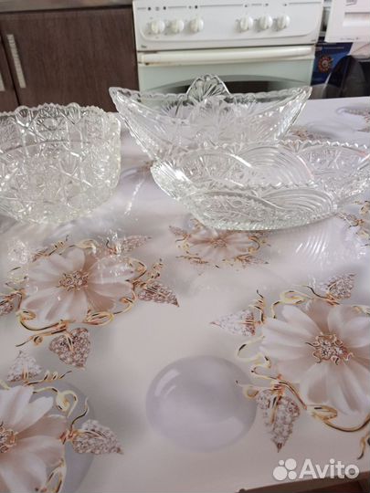 Хрустальные салатники