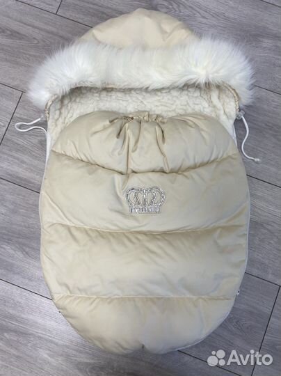 Зимний конверт в коляску