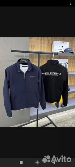 Кофта полузамок мужская