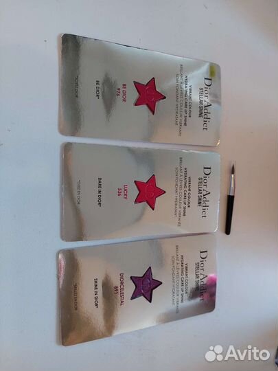 Пробники помад dior addict. Цена за все