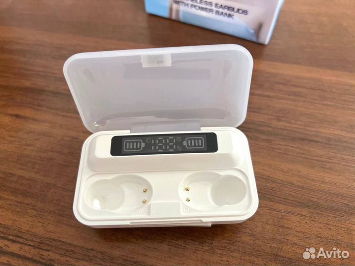 Беспроводные наушники TWS - snow