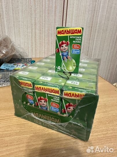 Яблочное пюре