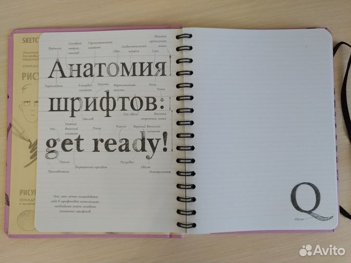 Скетчбук Искусство красивого письма