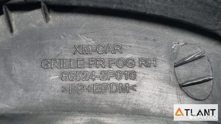 Ободок туманки правый KIA sorento