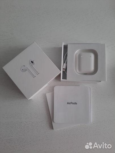 Наушники apple airpods 2