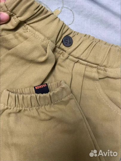 Джинсы детские хлопковые для мальчиков 86-104