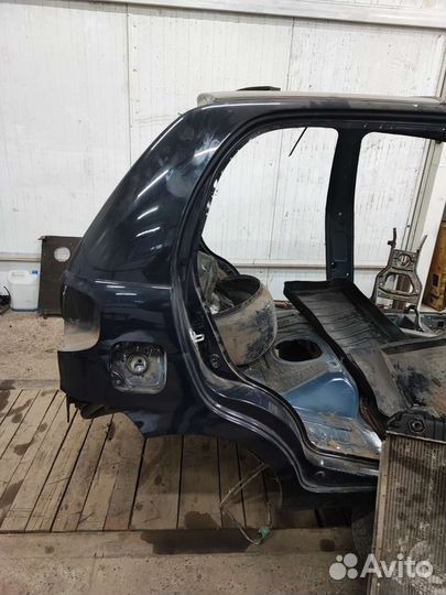 Задняя часть кузова матиз