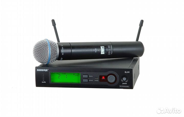 Радиосистема Shure SLX 24E/beta 58 - K3E оригинал