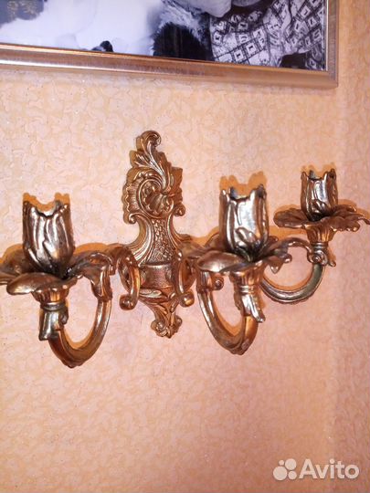 Подсвечники из бронзы