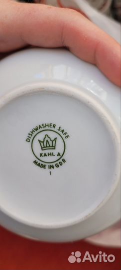 Набор столовой посуды на 12 персон гдр