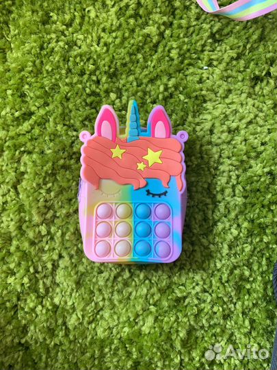 Сумочка кошелек силиконовая детская