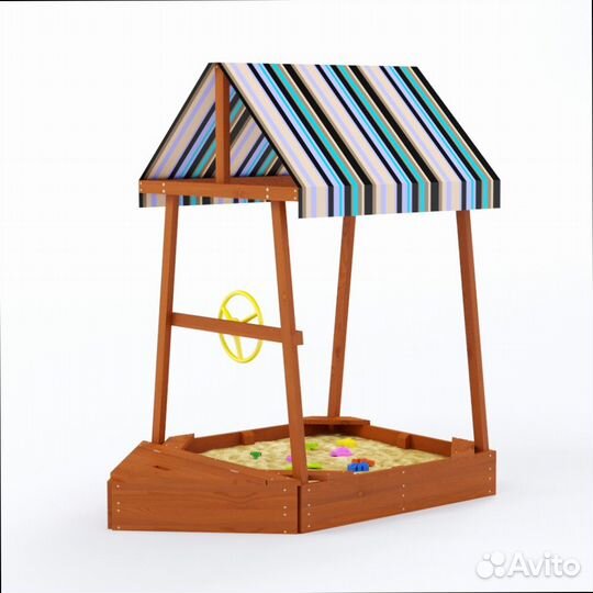 Детская песочница Песочный дворик 5 доставка по РФ