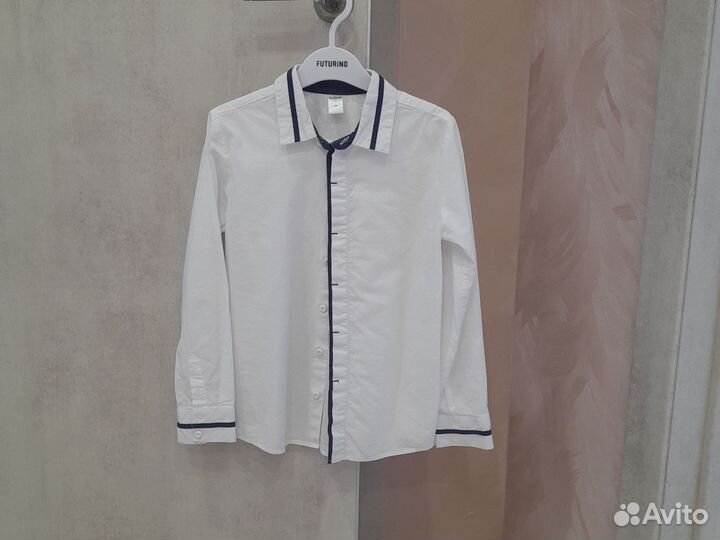 Рубашка белая на мальчика