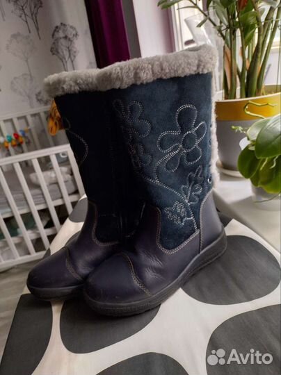 Сапоги зимние для девочки kapika