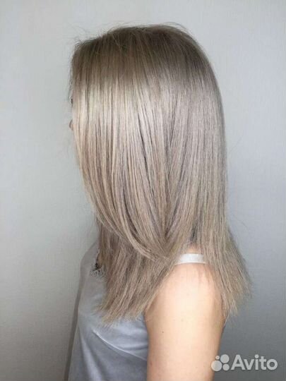 Парикмахер, Окрашивание волос, Мелирование, Блонд