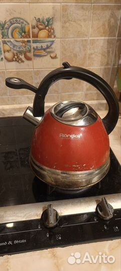 Чайник со свистком 3 л Fiero Rondell (R) RDS-498