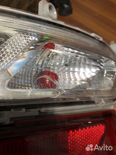 Kia Sportage 2019 фонарь птф левый