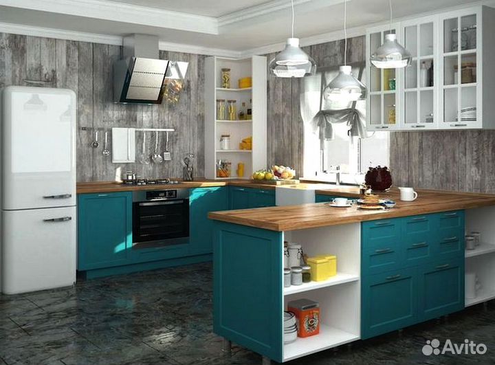 Кухня новая с установкой