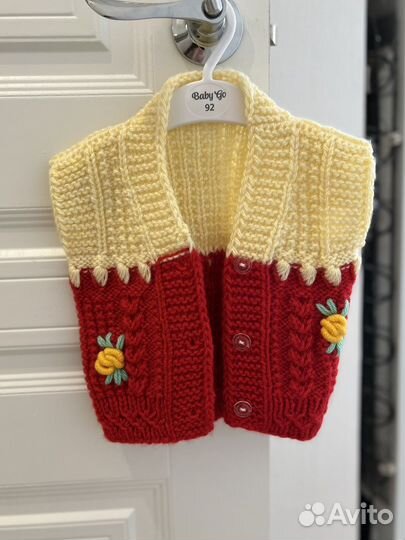 Детские вязаные кофты ручной работы