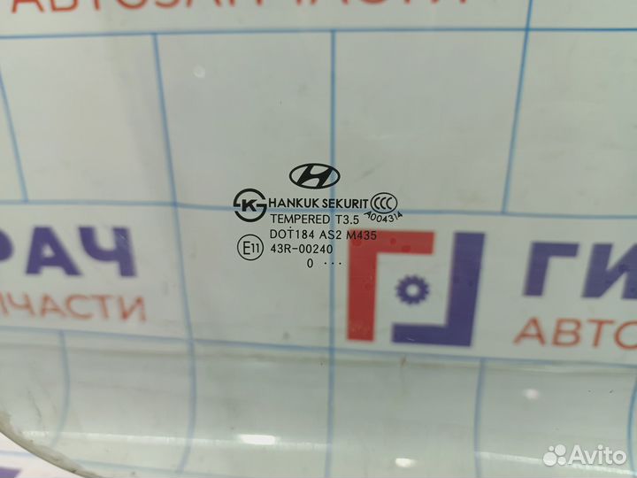 Стекло двери передней правой Hyundai Grand Starex