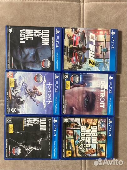 Диски для ps4, the last of us 2 и другие