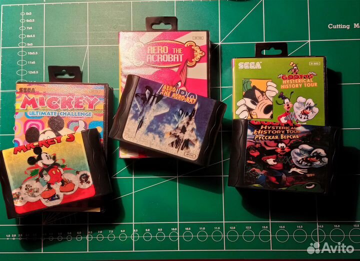 Картриджи Sega Mega Drive