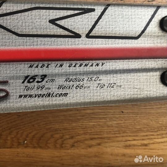 Горные лыжи volki attiva s 163