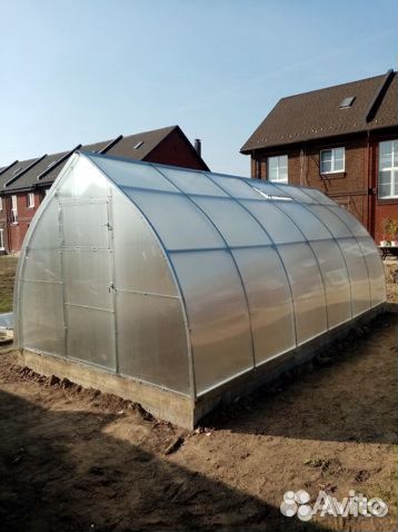 Теплицы Капелька Арка Прямостенная