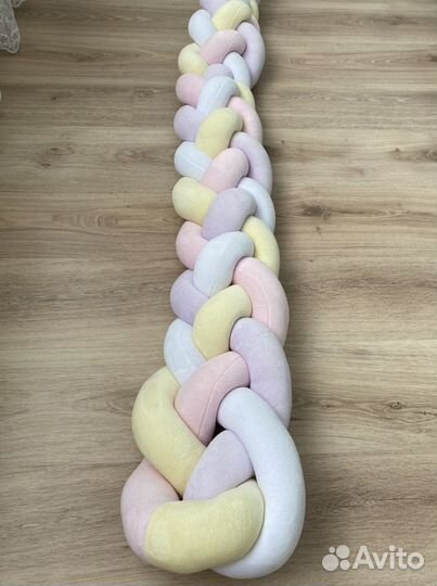 Косичка бортик в кроватку