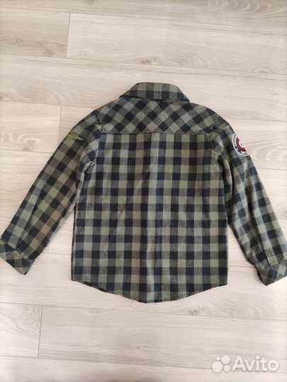 Рубашка + джинсы р.116