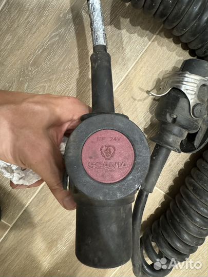 Кабель спиральный перекидной Scania оригинал 15пин