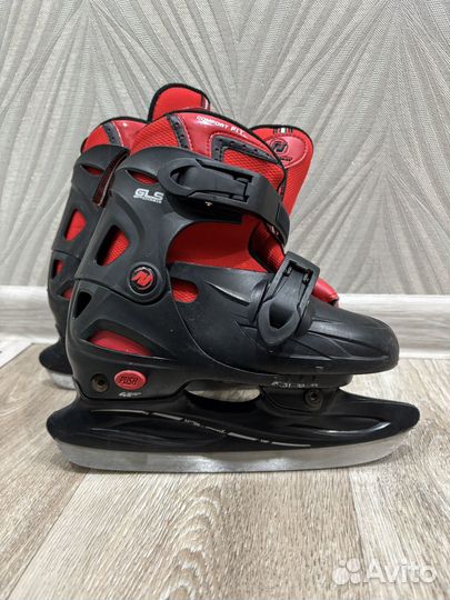 Коньки детские раздвижные 31-33