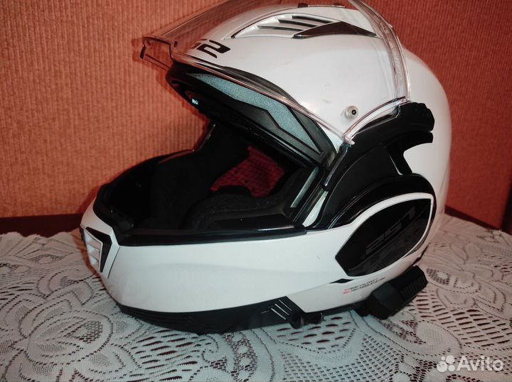 Мотошлем М LS2 FF900 valiant II solid с гарнитурой