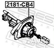 Цилиндр сцепления главный mazda 3 BK 2003-2006