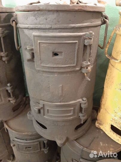Буржуйка чугунная печь СССР