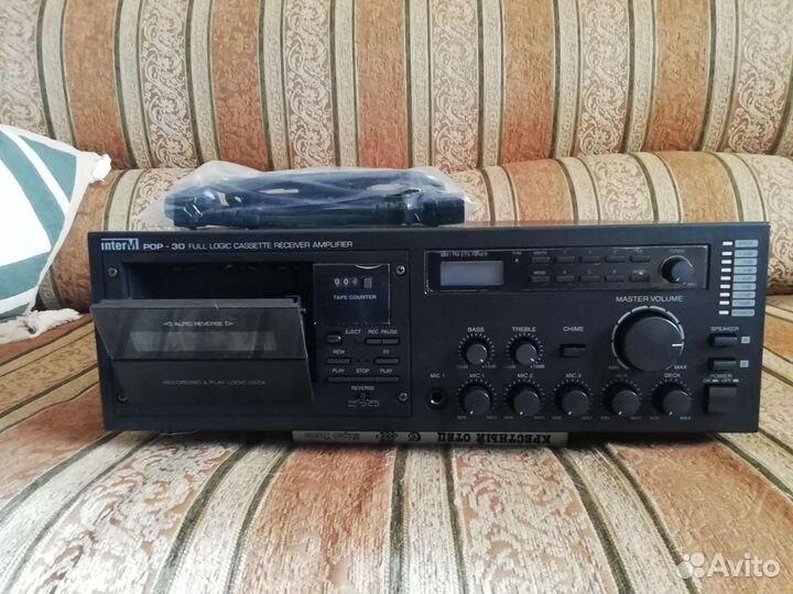 Усилитель с кассетной декой