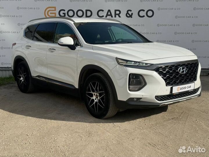 Hyundai Santa Fe 2.4 AT, 2019, 136 988 км